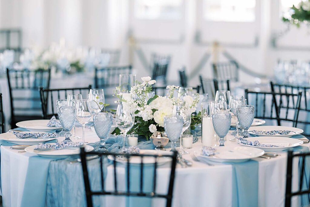 Small table arrangement at the Penthouse at Hyde Park