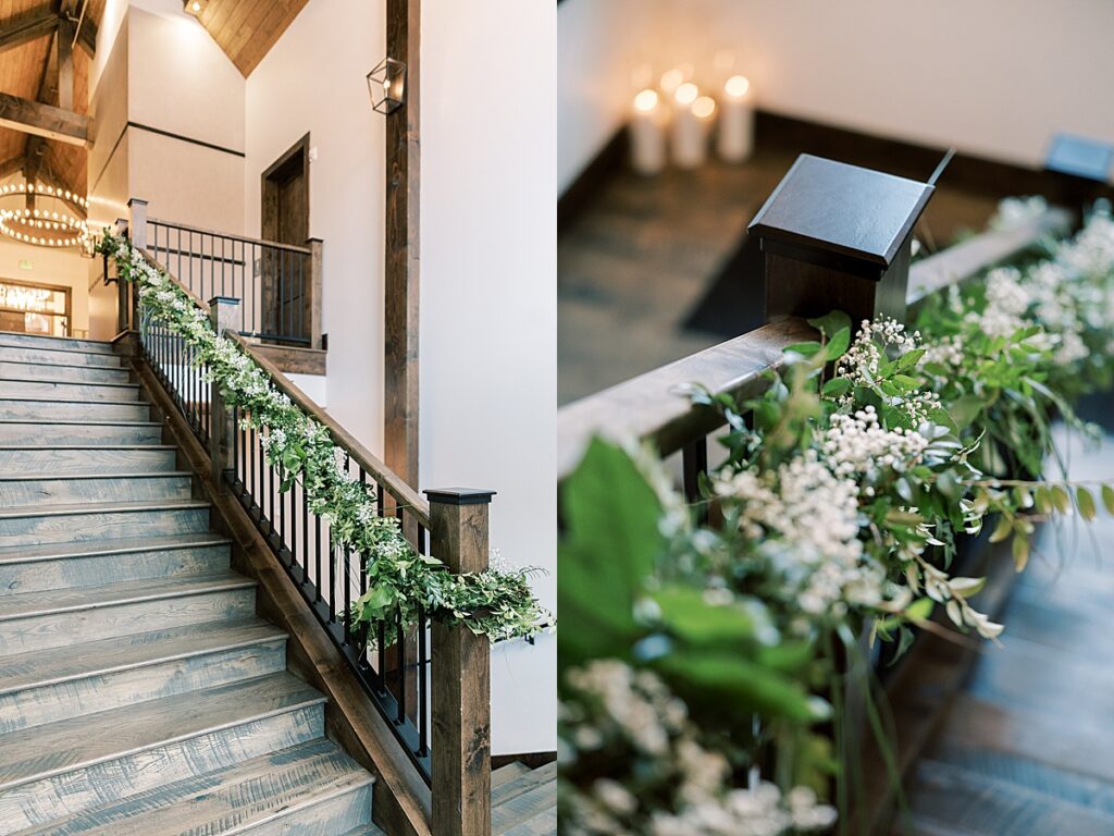 Venue decoration at Black Canyon Inn in Estes Park, Colorado