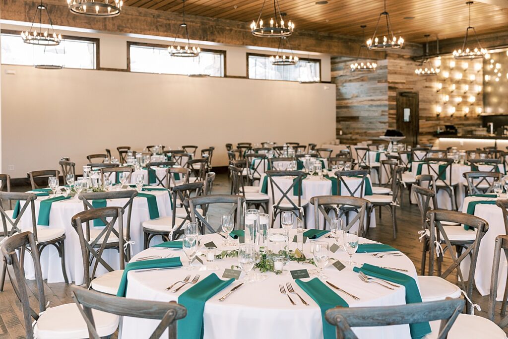 Reception space at Black Canyon Inn at Estes Park